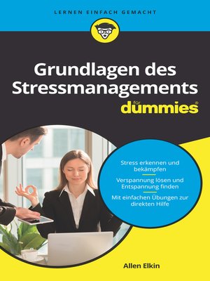cover image of Grundlagen des Stressmanagements f&uuml;r Dummies